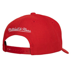 Detroit Red Wings Mitchell & Ness Team Ground Pro Adjustable Hat Red