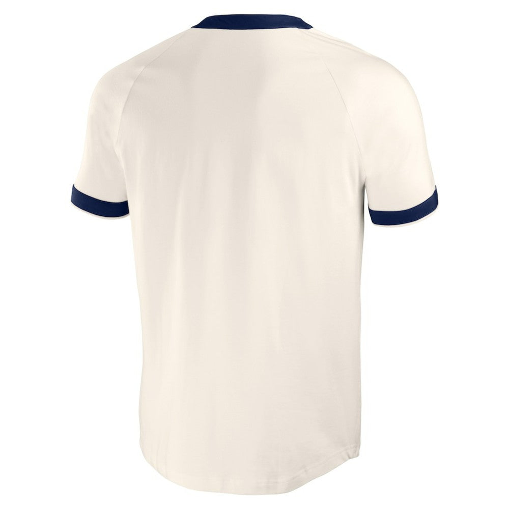 Detroit Tigers Darius Rucker Collection Henley Raglan T-Shirt White
