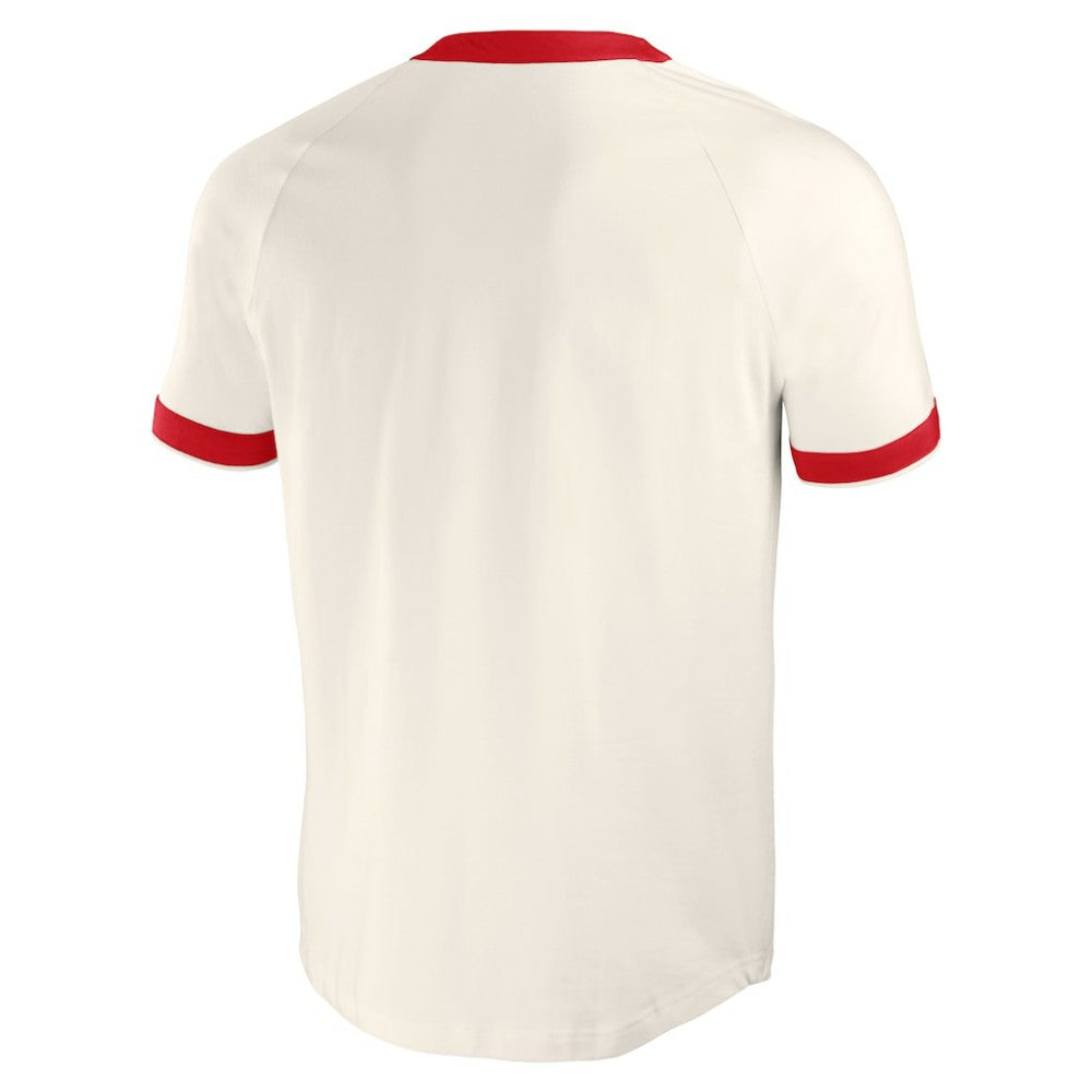 St. Louis Cardinals Darius Rucker Collection Henley Raglan T-Shirt White