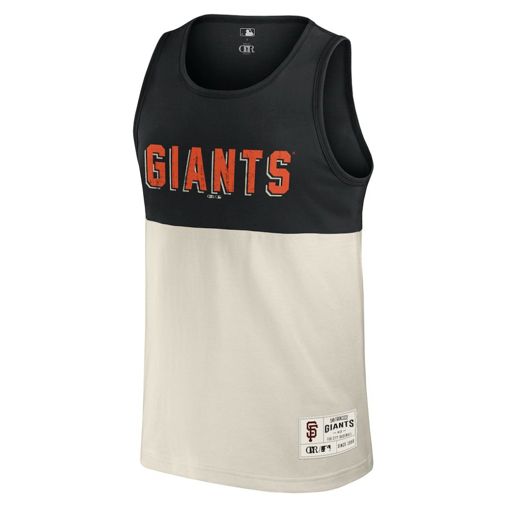 San Francisco Giants Darius Rucker Collection Colorblock Tank Top Black