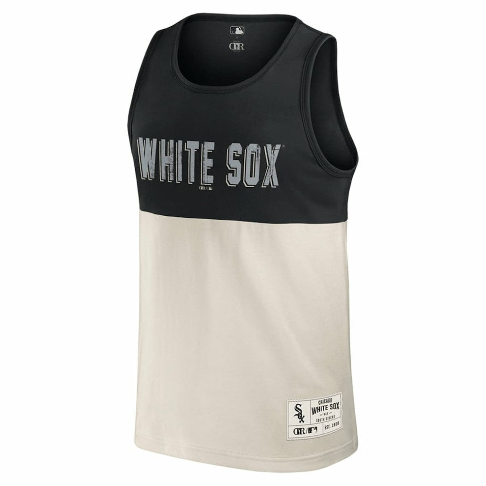 Chicago White Sox Darius Rucker Collection Colorblock Tank Top Black