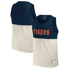 Detroit Tigers Darius Rucker Collection Colorblock Tank Top Navy