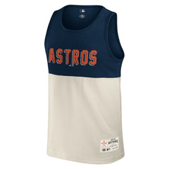 Houston Astros Darius Rucker Collection Colorblock Tank Top Navy