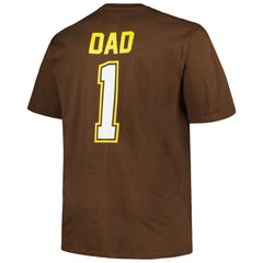 San Diego Padres Profile Big & Tall #1 Dad T-Shirt Brown