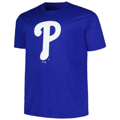 Philadelphia Phillies Profile Big & Tall #1 Dad T-Shirt Royal