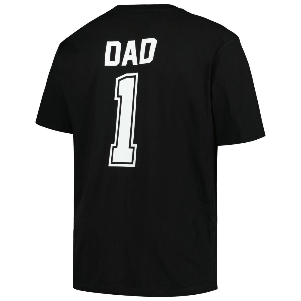 Chicago White Sox Profile Big & Tall #1 Dad T-Shirt Black
