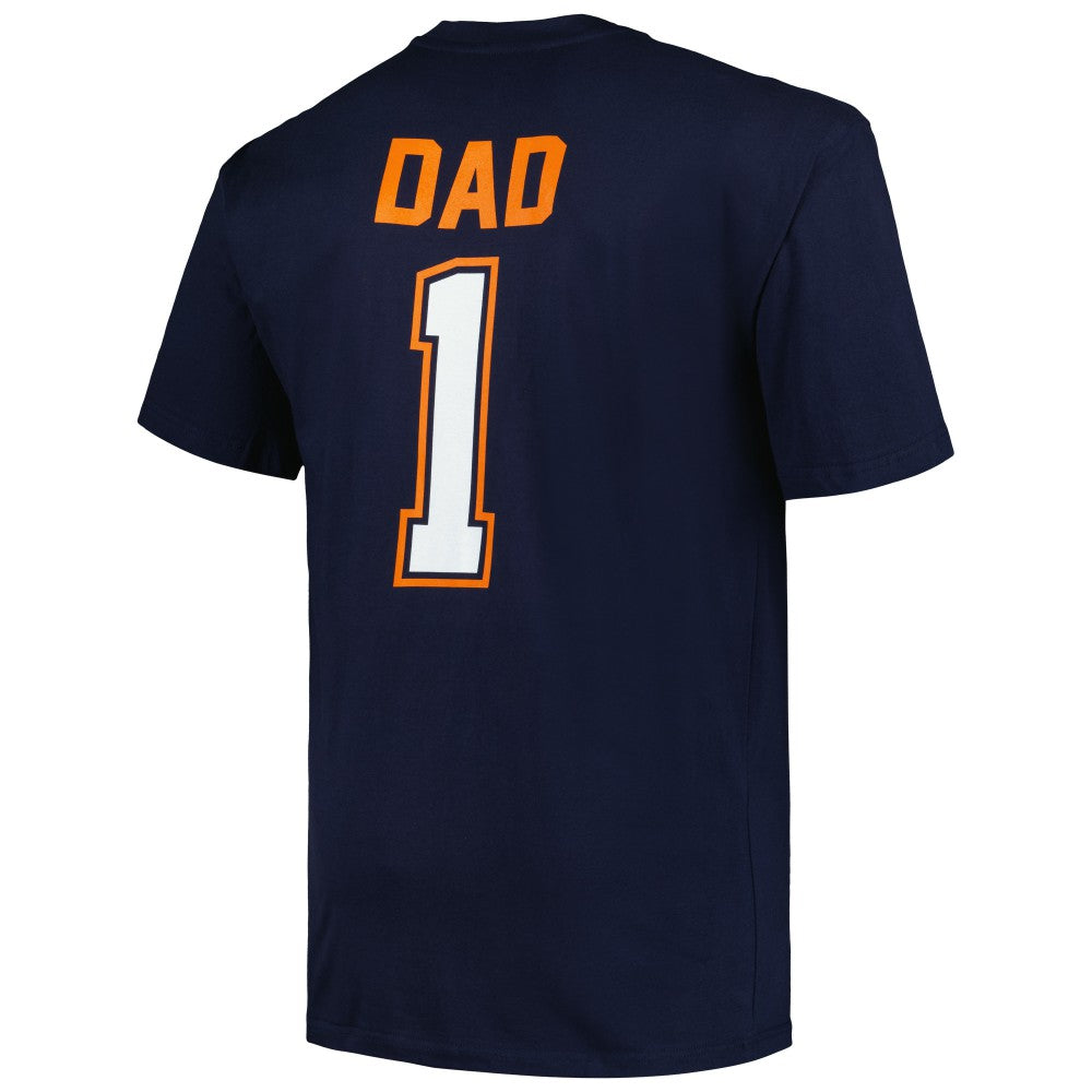 Houston Astros Profile Big & Tall #1 Dad T-Shirt Navy