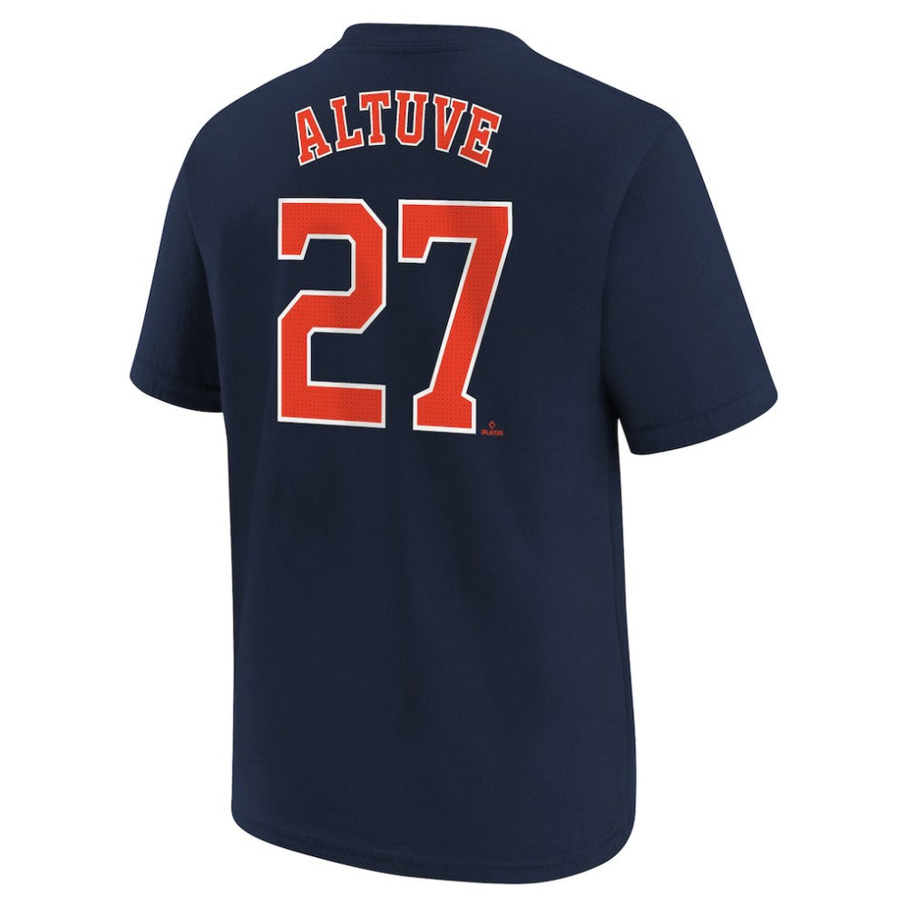 Jose Altuve Houston Astros Youth Name & Number T-Shirt Navy | Nike