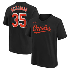 Adley Rutschman Baltimore Orioles Youth Name & Number T-Shirt Black | Nike