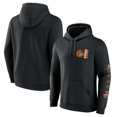 Anaheim Ducks Fanatics Revolution Pullover Hoodie Black