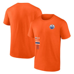 Edmonton Oilers Fanatics Represent T-Shirt Orange