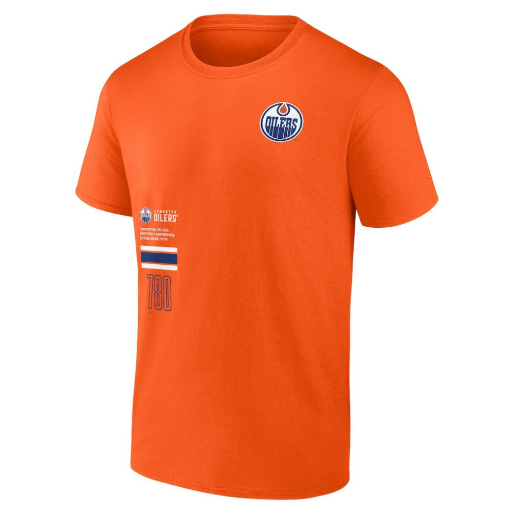 Edmonton Oilers Fanatics Represent T-Shirt Orange