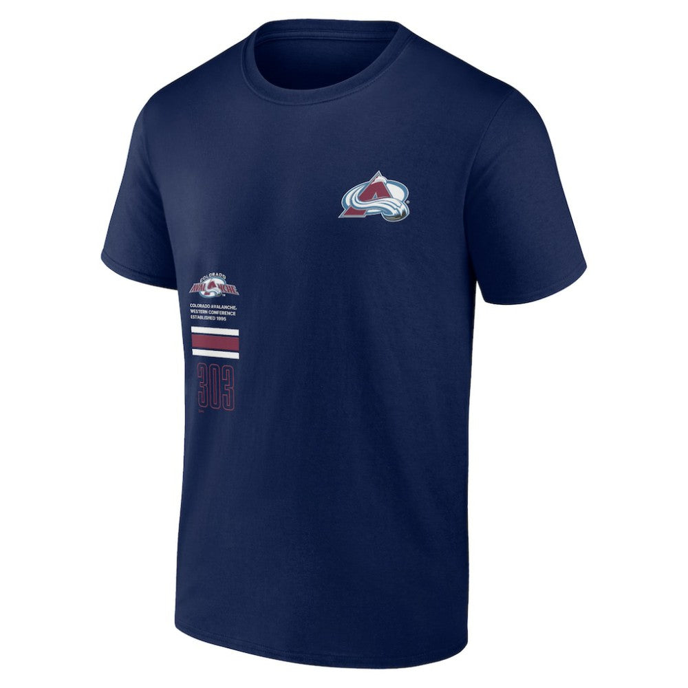 Colorado Avalanche Fanatics Represent T-Shirt Navy