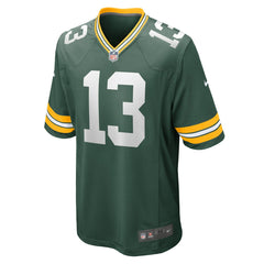 Dontayvion Wicks Green Bay Packers Game Jersey - Green