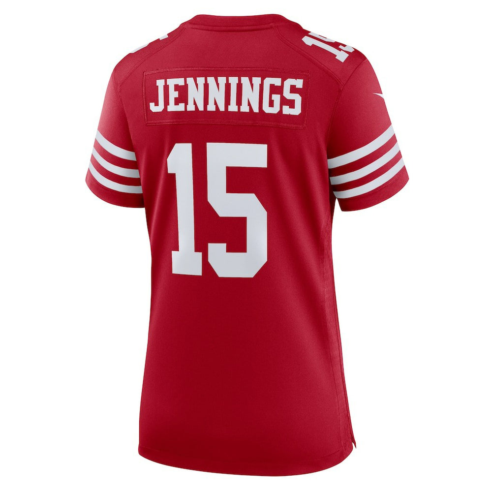 Jauan Jennings San Francisco 49ers Women's Game Jersey - Scarlet