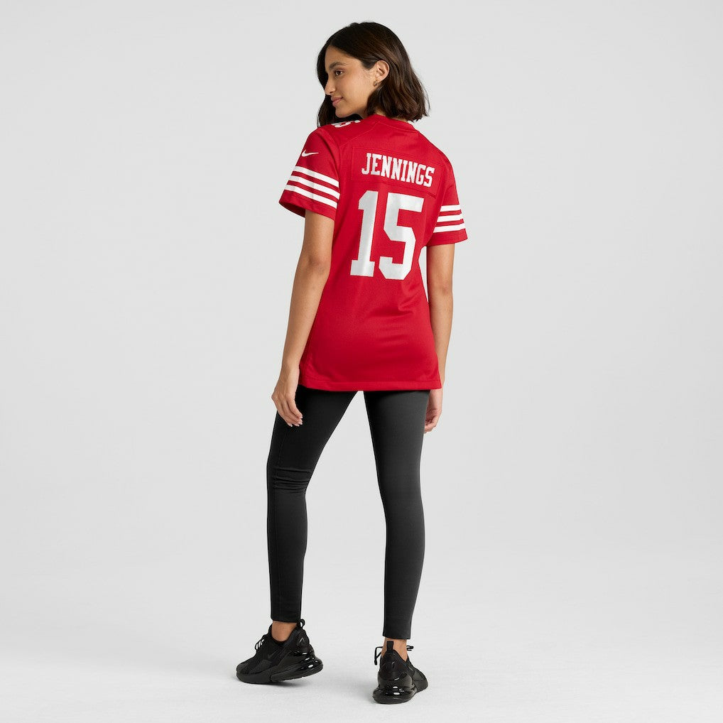 Jauan Jennings San Francisco 49ers Women's Game Jersey - Scarlet