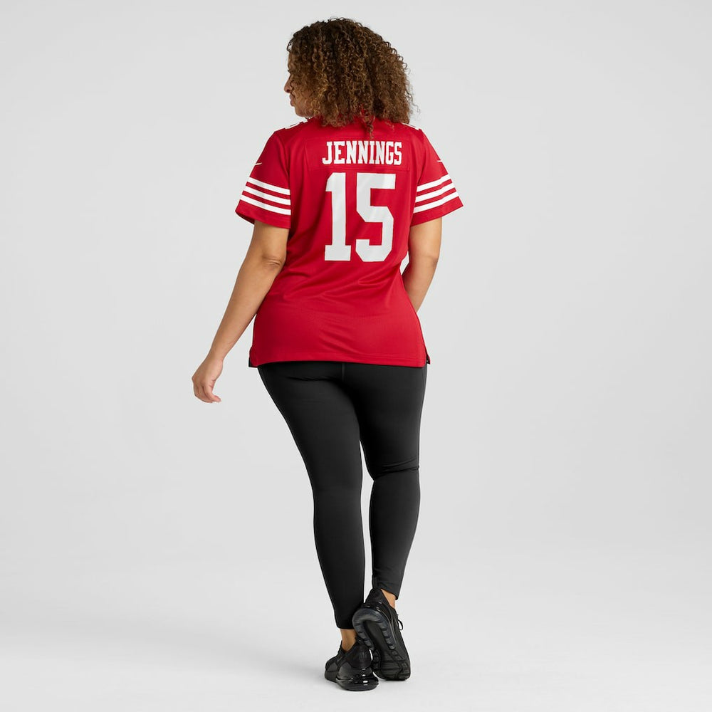 Jauan Jennings San Francisco 49ers Women's Game Jersey - Scarlet