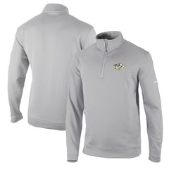 Nashville Predators Columbia Wickham Hills Omni-Wick Quarter-Zip Jacket Gray