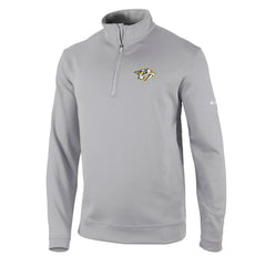 Nashville Predators Columbia Wickham Hills Omni-Wick Quarter-Zip Jacket Gray