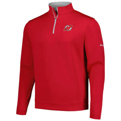New Jersey Devils Columbia Wickham Hills Omni-Wick Quarter-Zip Jacket Red