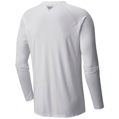 Seattle Kraken Columbia Terminal Tackle Omni-Shade Raglan Long Sleeve T-Shirt White