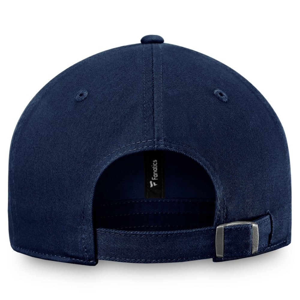 Seattle Kraken Fanatics Core Primary Logo Adjustable Hat Deep Sea Blue