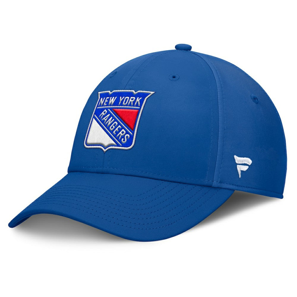New York Rangers Fanatics Core Primary Logo Flex Hat Royal