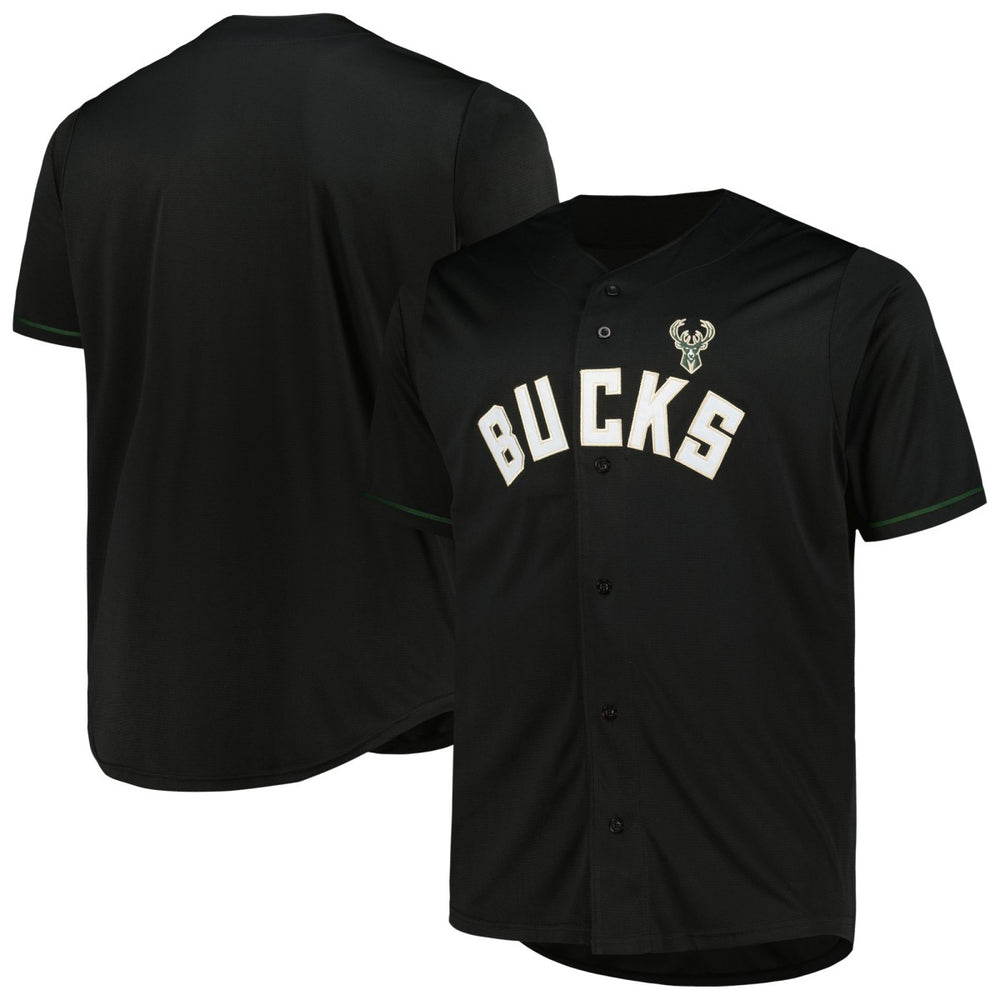 Milwaukee Bucks Profile Big & Tall Pop Jersey - Black on sale