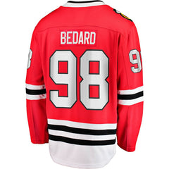 Connor Bedard Chicago Blackhawks Fanatics Home Breakaway Player Jersey Red