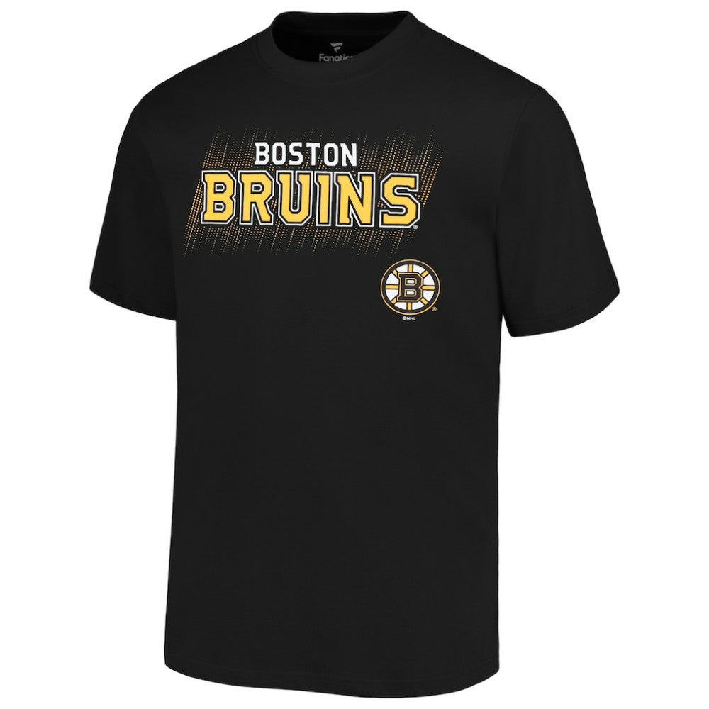 Boston Bruins Fanatics Big & Tall Wordmark T-Shirt