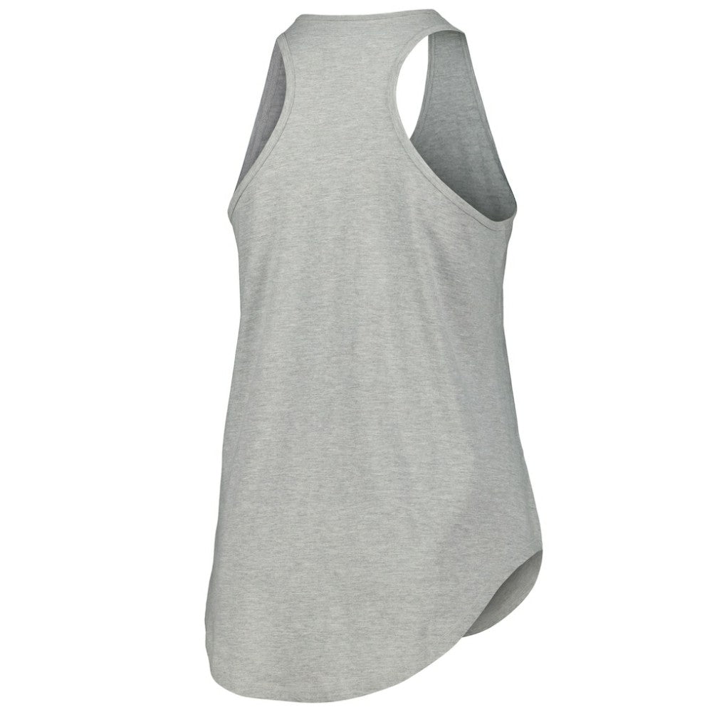 Tampa Bay Lightning Fanatics Women's Plus Size Racerback Tank Top Heather Gray
