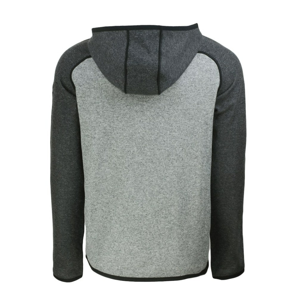 Baltimore Orioles Cutter & Buck City Connect Mainsail Full-Zip Hoodie Heather Gray/Heather Charcoal