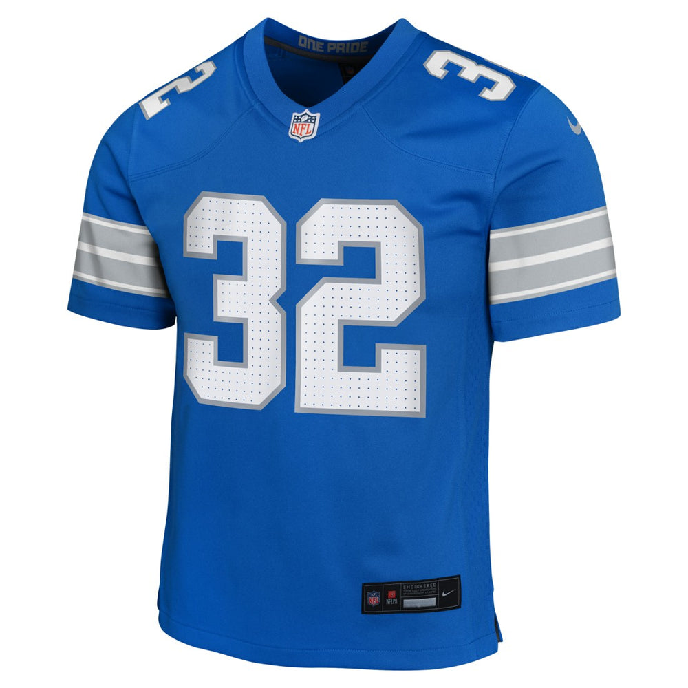 Brian Branch Detroit Lions Youth Game Jersey - Blue