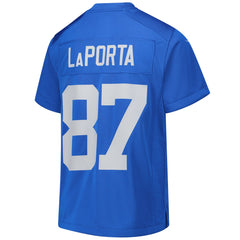 Sam LaPorta Detroit Lions Youth Game Jersey - Blue