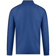 New York Rangers Levelwear Theory Insignia Core Quarter-Zip Pullover Top Blue