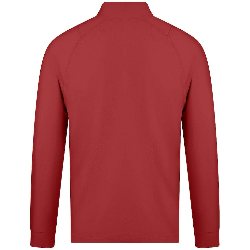 Carolina Hurricanes Levelwear Theory Insignia Core Quarter-Zip Pullover Top Red
