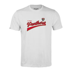 Florida Panthers Levelwear Richmond Retro Script T-Shirt White