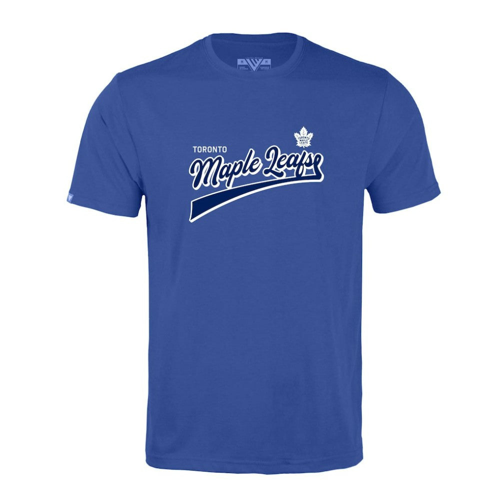 Toronto Maple Leafs Levelwear Richmond Retro Script T-Shirt Blue