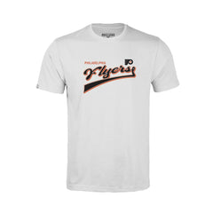 Philadelphia Flyers Levelwear Youth Little Richmond Retro Script T-Shirt White