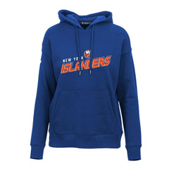 New York Islanders Levelwear Women's Adorn Premier 2.0 Fleece Pullover Hoodie Royal