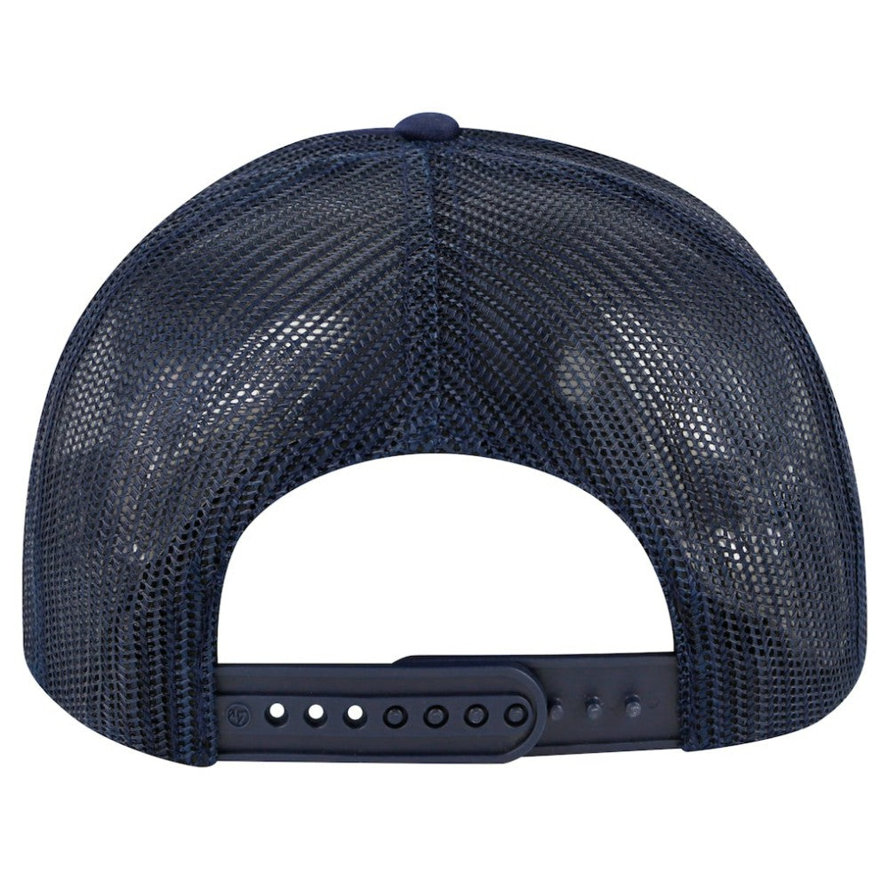 Boston Red Sox Local Patch Foam Front Trucker Adjustable Hat Navy | 47 brand