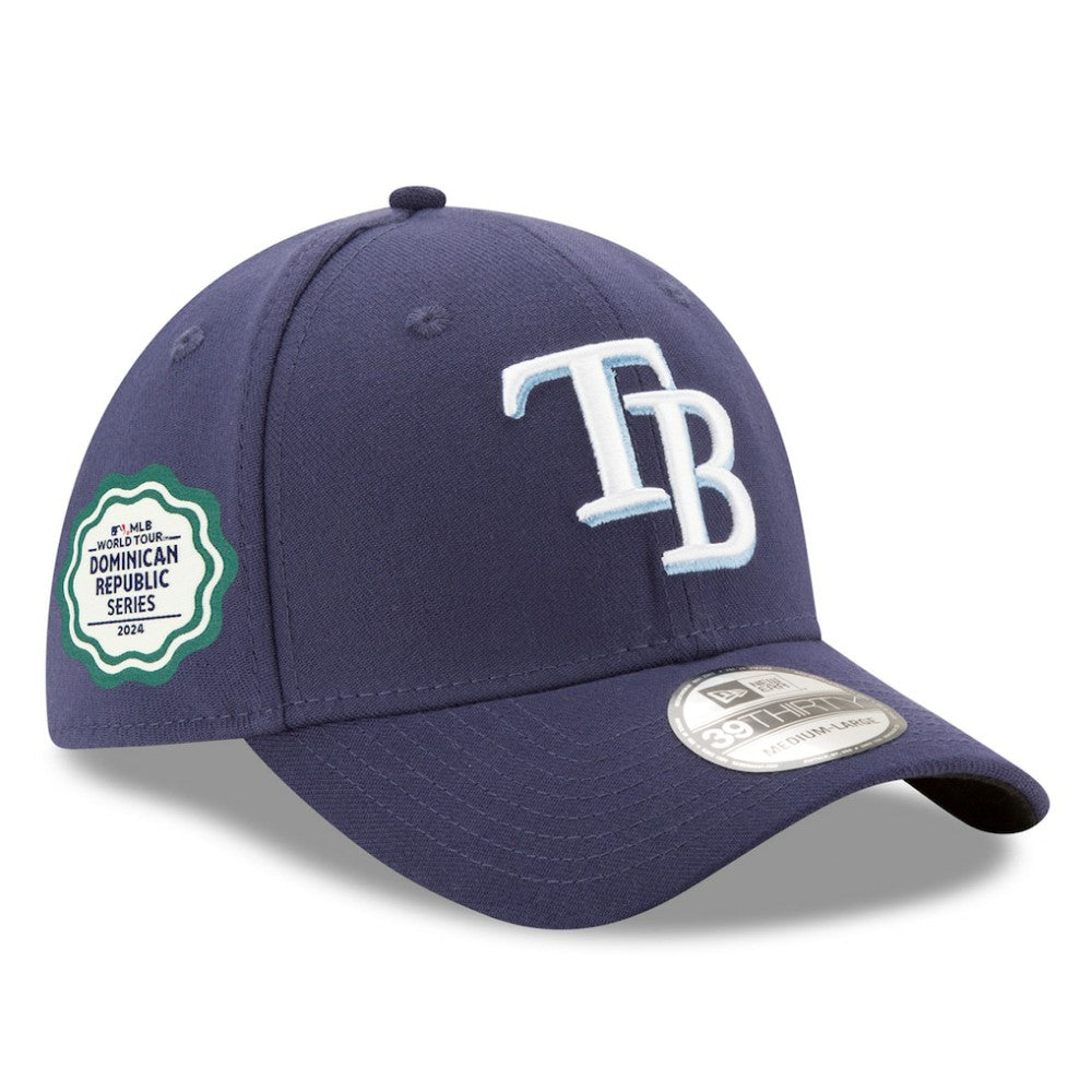 Tampa Bay Rays 2024 MLB World Tour: Dominican Republic Series 39THIRTY Flex Hat Navy | New Era
