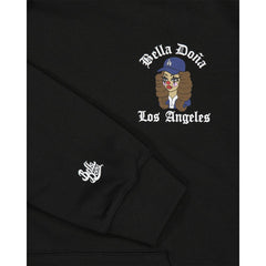 Women's Bella Dona x Los Angeles Dodgers Pullover Hoodie Black | New Era