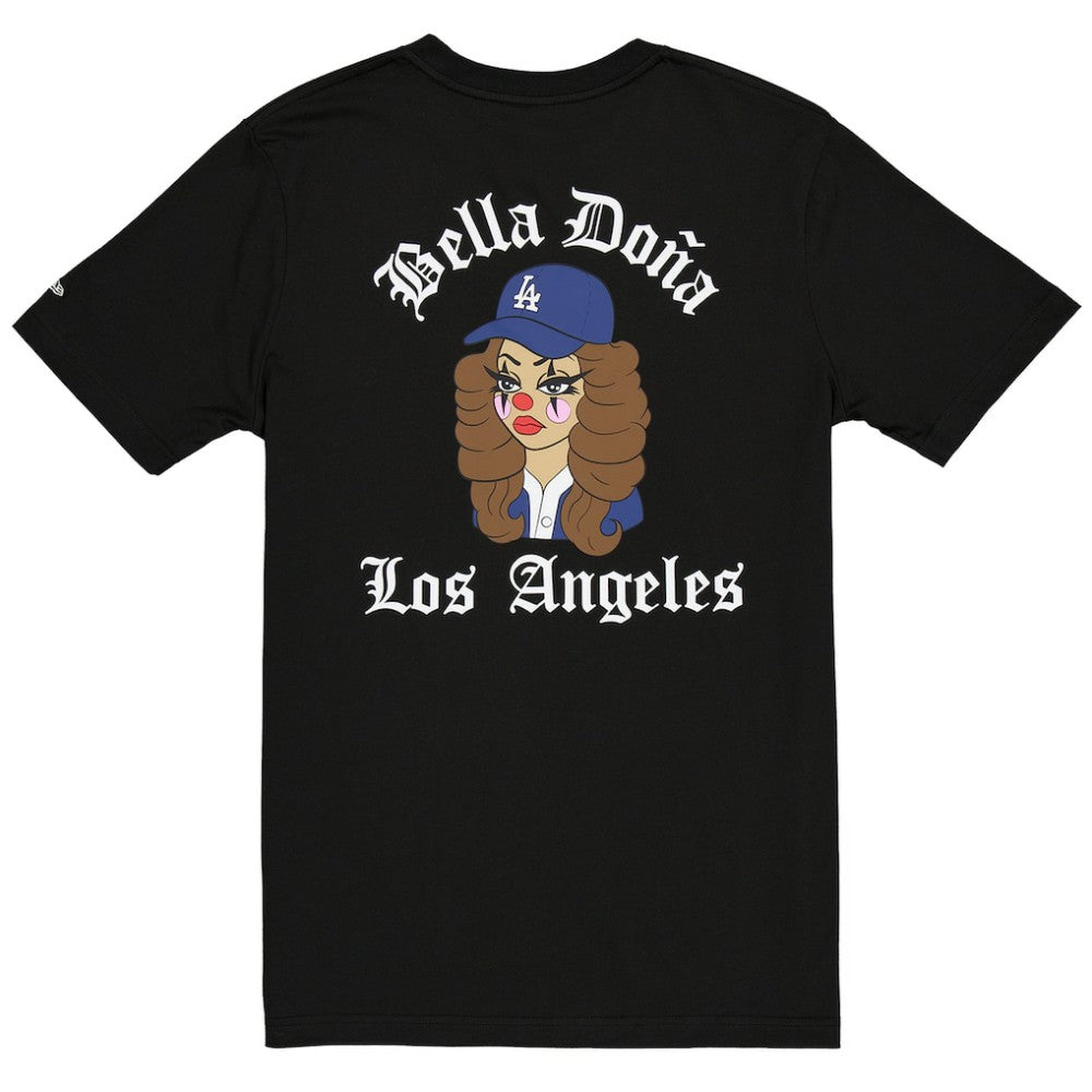 Women's Bella Dona x Los Angeles Dodgers T-Shirt Black | New Era