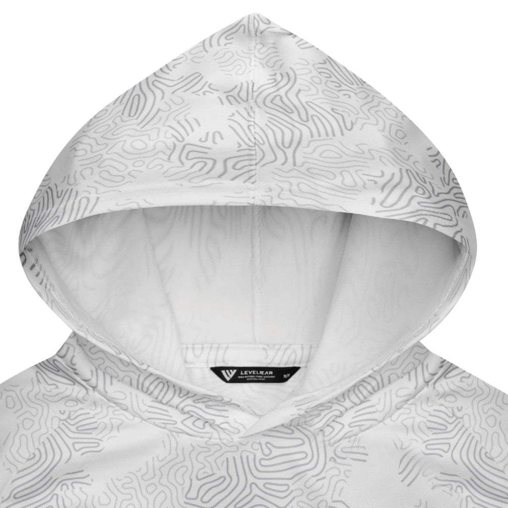 Atlanta Braves Levelwear Blender Insignia Hoodie White