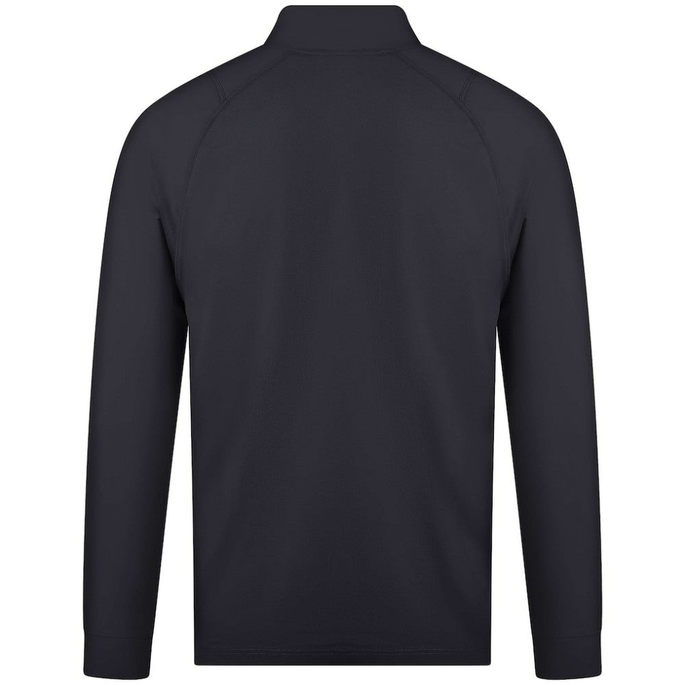 Colorado Rockies Levelwear Theory Insignia Quarter-Zip Pullover Black