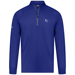 Kansas City Royals Levelwear Theory Insignia Quarter-Zip Pullover Royal