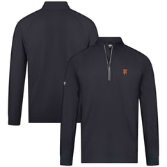 San Francisco Giants Levelwear Theory Insignia Quarter-Zip Pullover Black