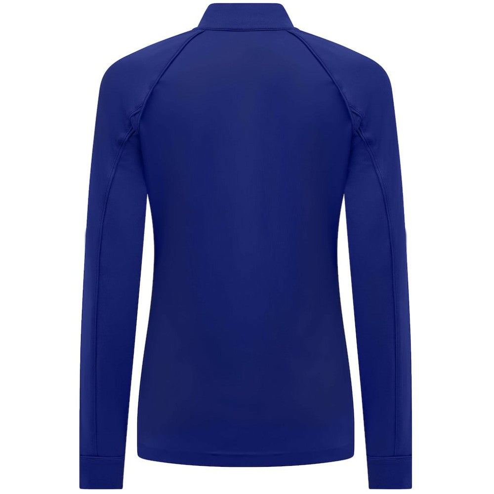 Chicago Cubs Levelwear Women's Kinetic Insignia Quarter-Zip Pullover Royal