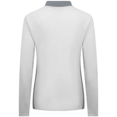 Milwaukee Brewers Levelwear Women's Moxie Insignia Quarter-Zip Pullover White